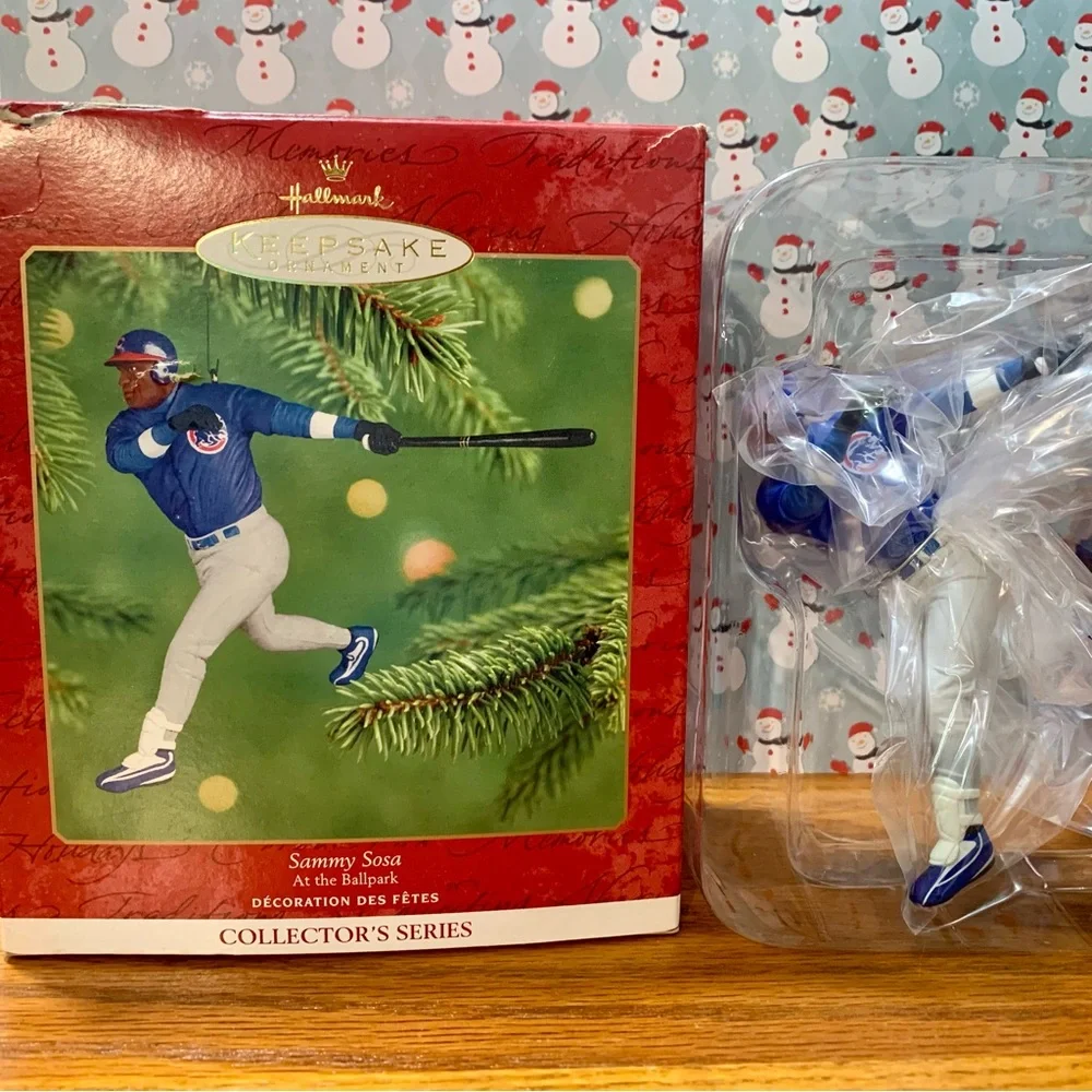🎄2/20🎄 Hallmark Keepsake Ornament ~ Sammy Sosa At the Ballpark